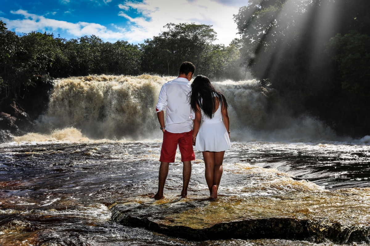 Ensaio Fotográfico Thyago e Mônica – Iracema Falls