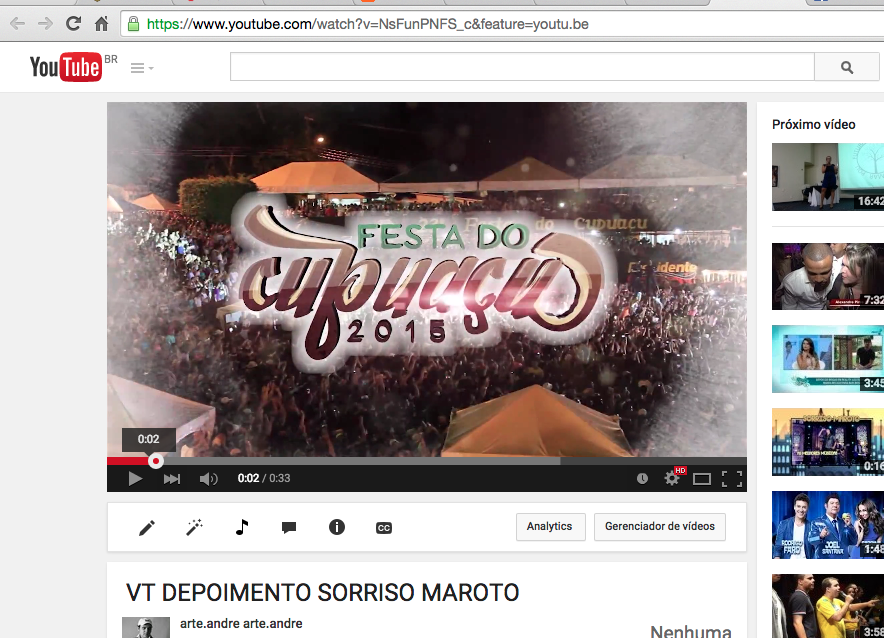 VTs Cupuaçu 2015