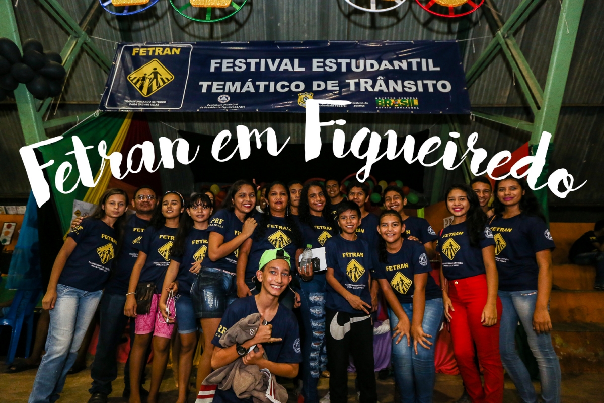 Alunos de Escolas de Figueiredo participaram do encerramento do projeto FETRAN
