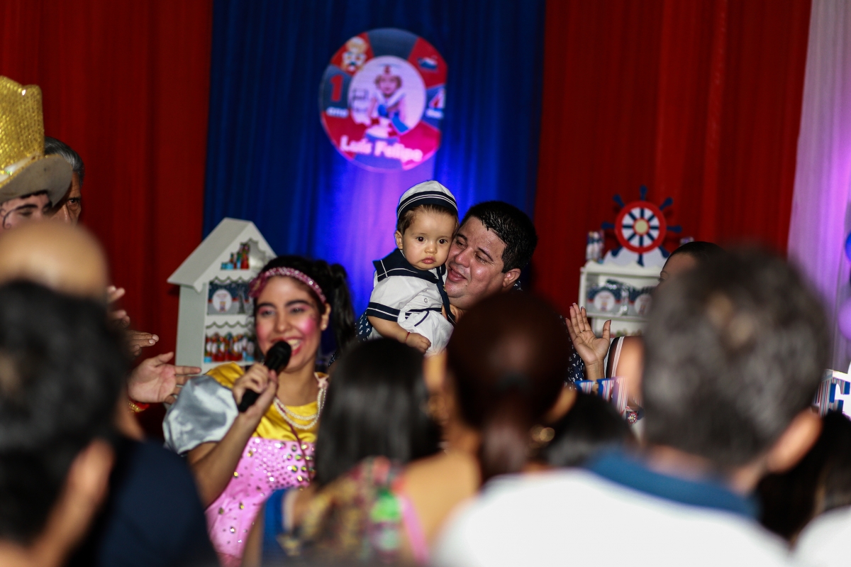 Aniversário de 1 ano do pequeno marinheiro Luís Felipe