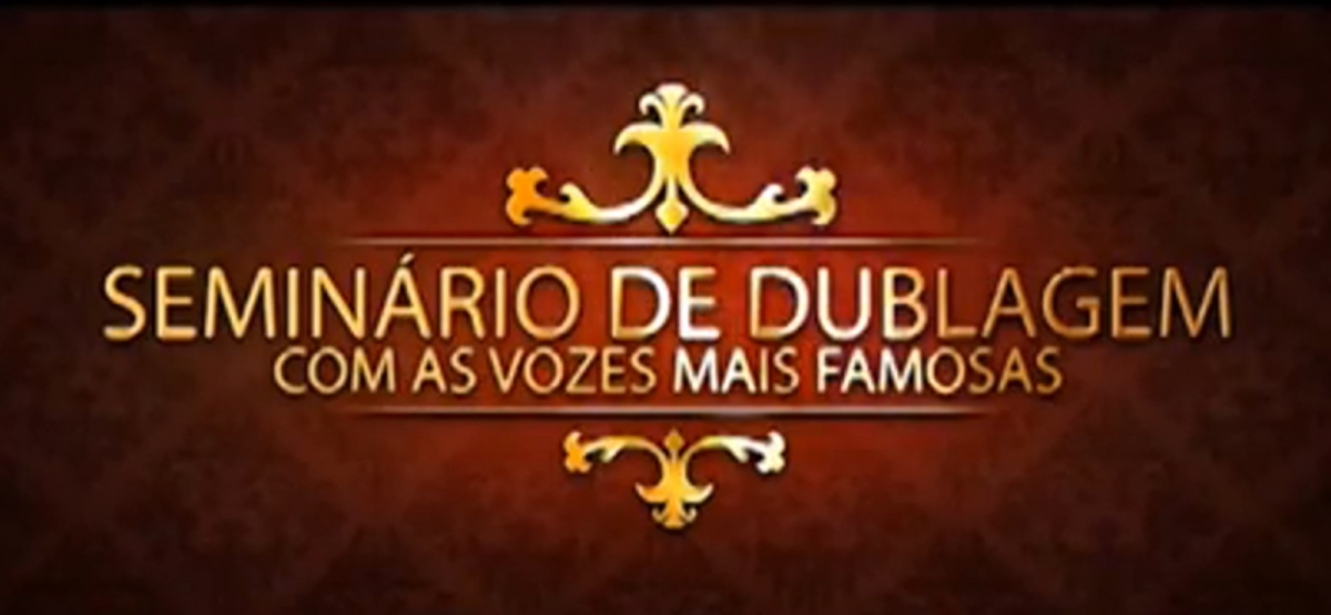 Teaser Seminário de Dublagem