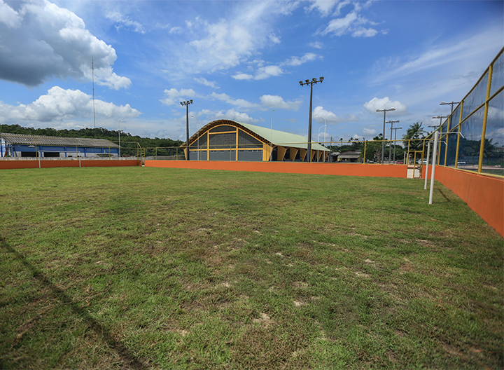 Prefeitura de Presidente Figueiredo inaugura complexo esportivo do Bairro Honório Roldão