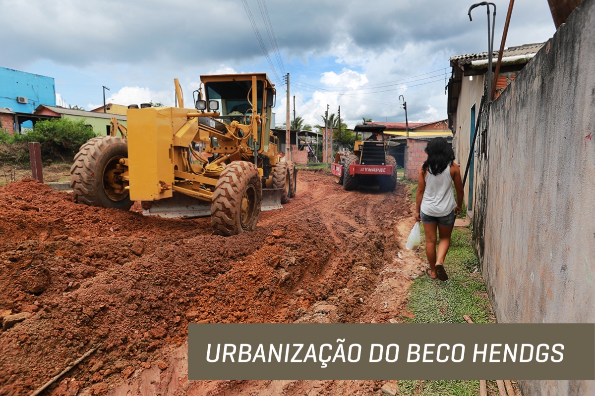 Prefeitura inicia obra de urbanização do Beco Hendgs