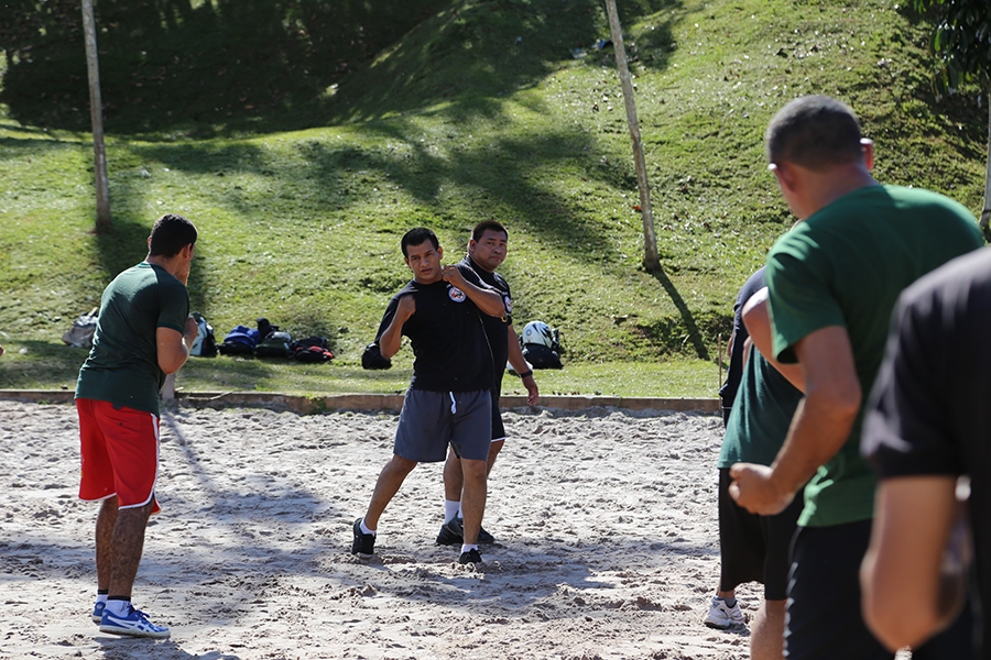 Treinamento no Parque do Urubuí