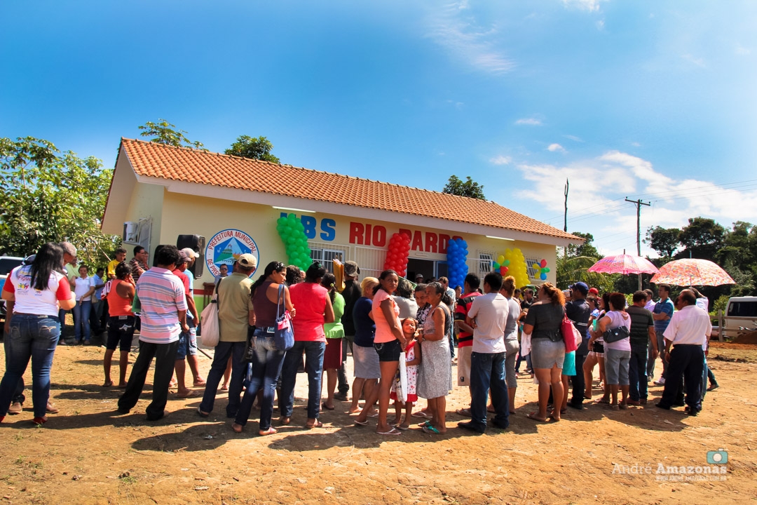 Posto de Saúde: mais uma inauguração em Presidente Figueiredo