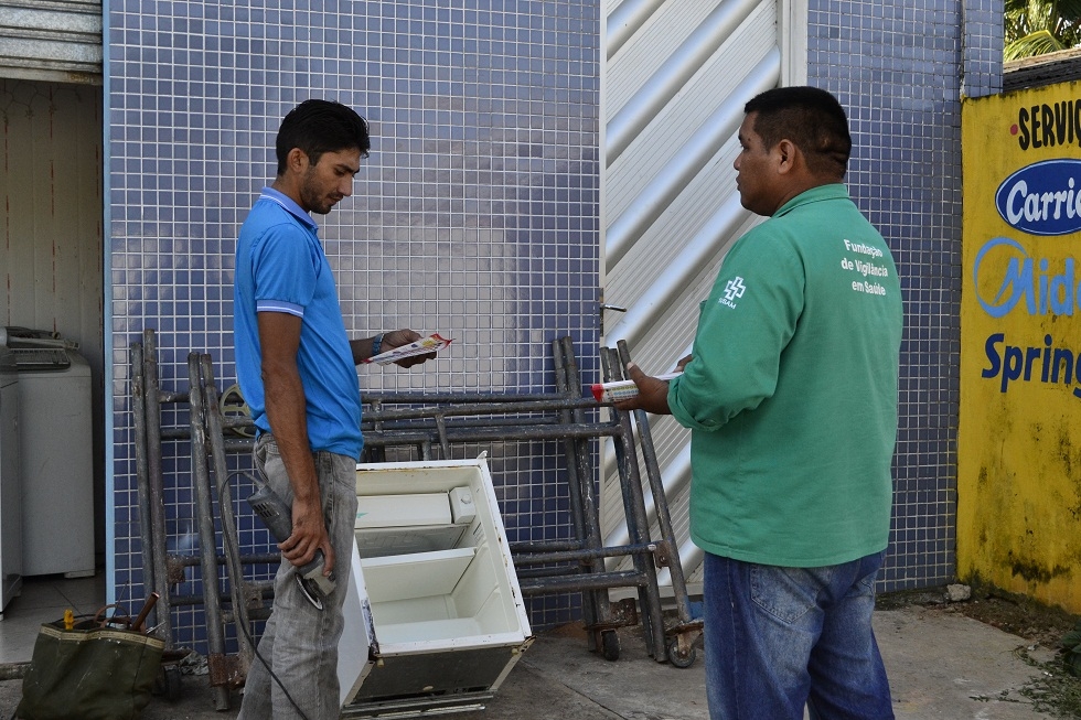 Secretaria de Saúde realiza campanha preventiva contra a Dengue e Febre Chikungunya