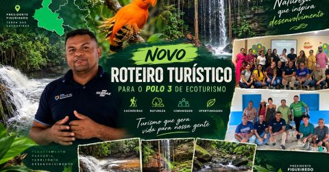 Presidente Figueiredo avança na construção de novo roteiro turístico para o Polo 3